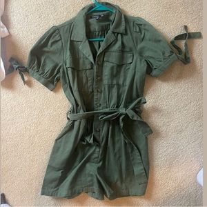 Nasty gal utility romper